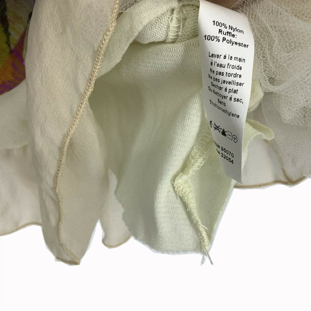 Anthropologie Weston Wear Women's Medium M Short Sleeve Flare Tulle Skater Dress - Picture 6 of 9